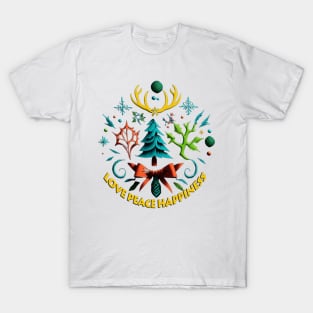 Love Peace Happiness T-Shirt